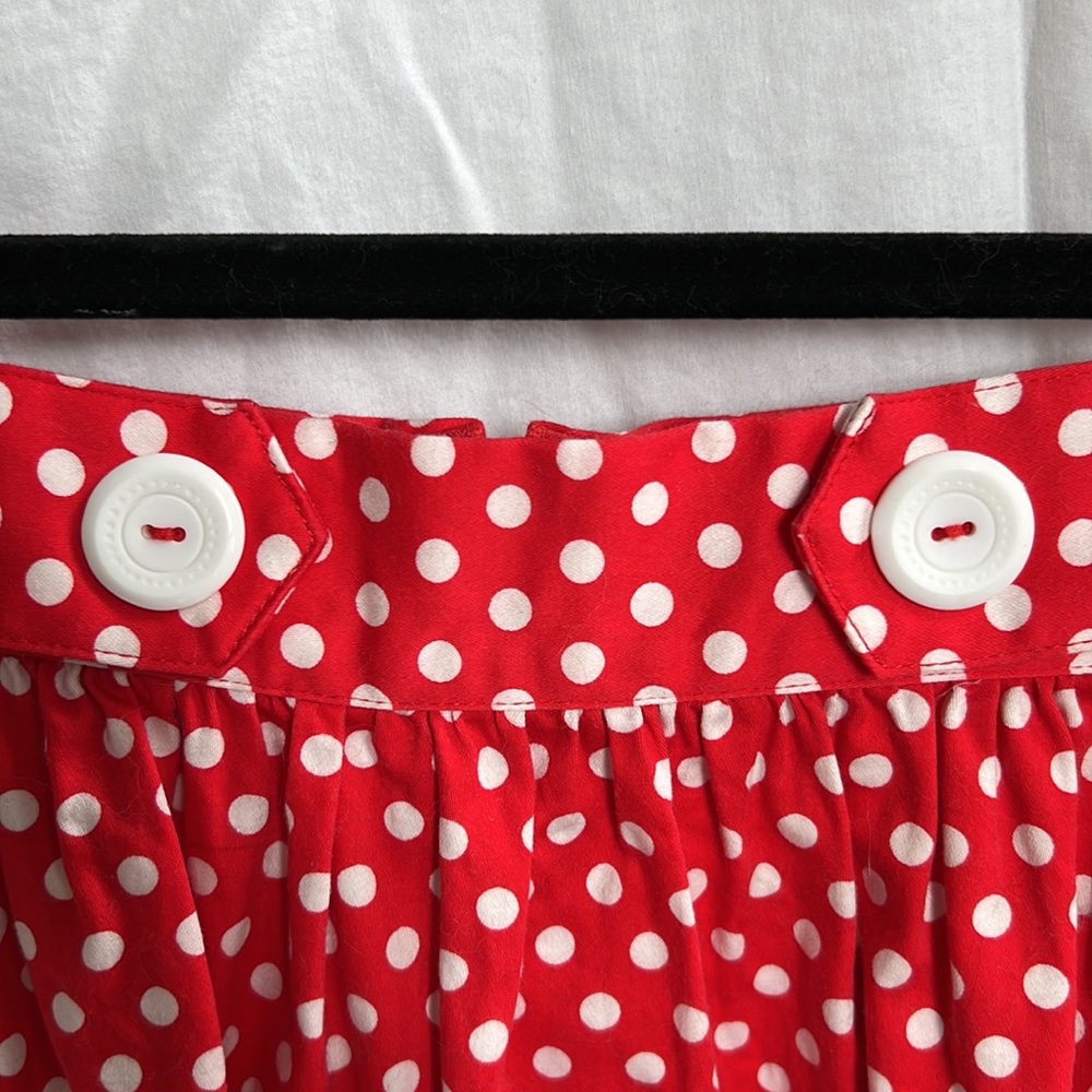 Red Polka Dot Skirt View 5